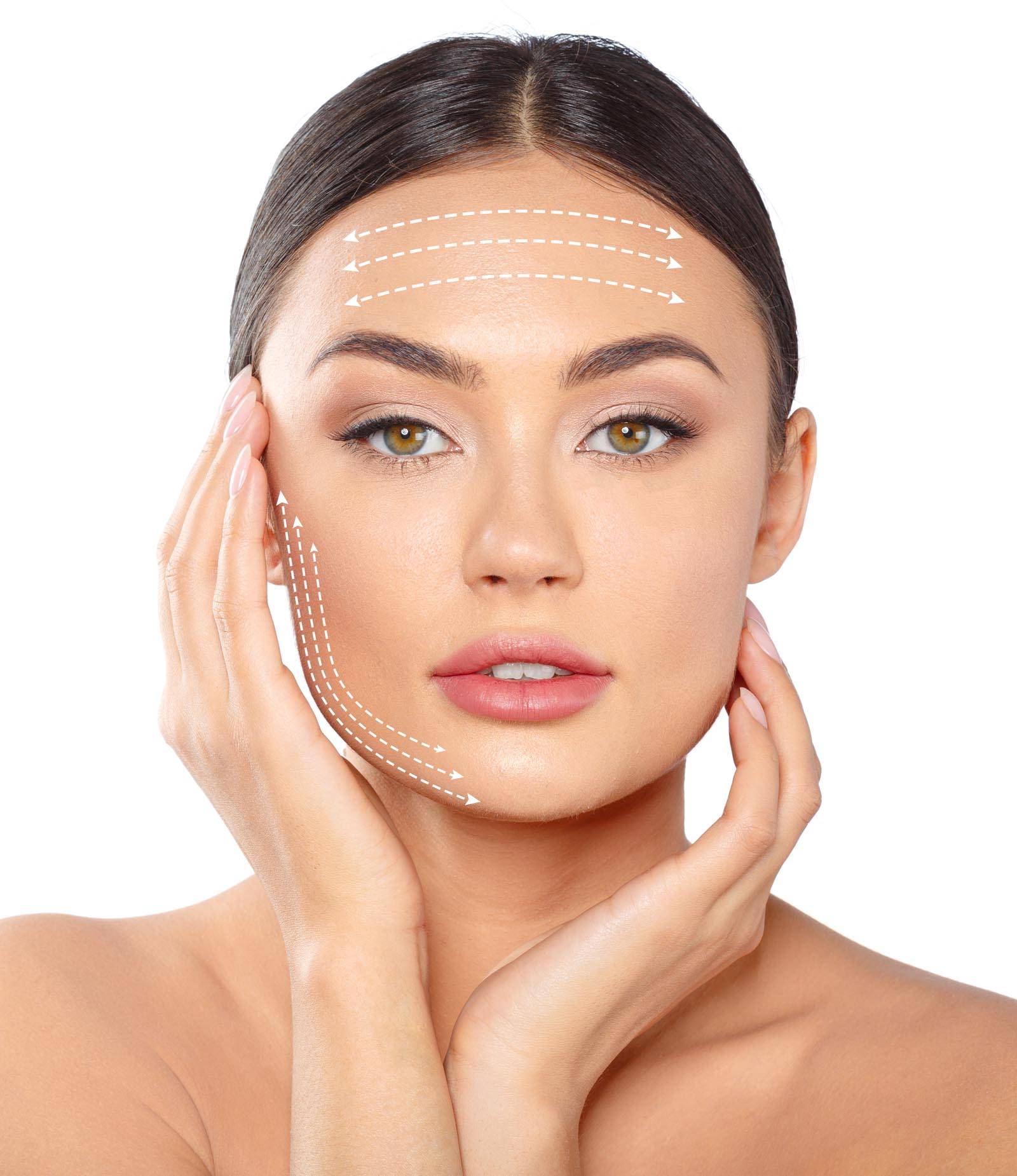 Stirnlift und Augenbrauenlift